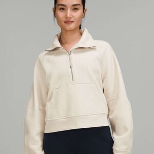 Lululemon Scuba Oversized 1/2 Zip Funnel Neck